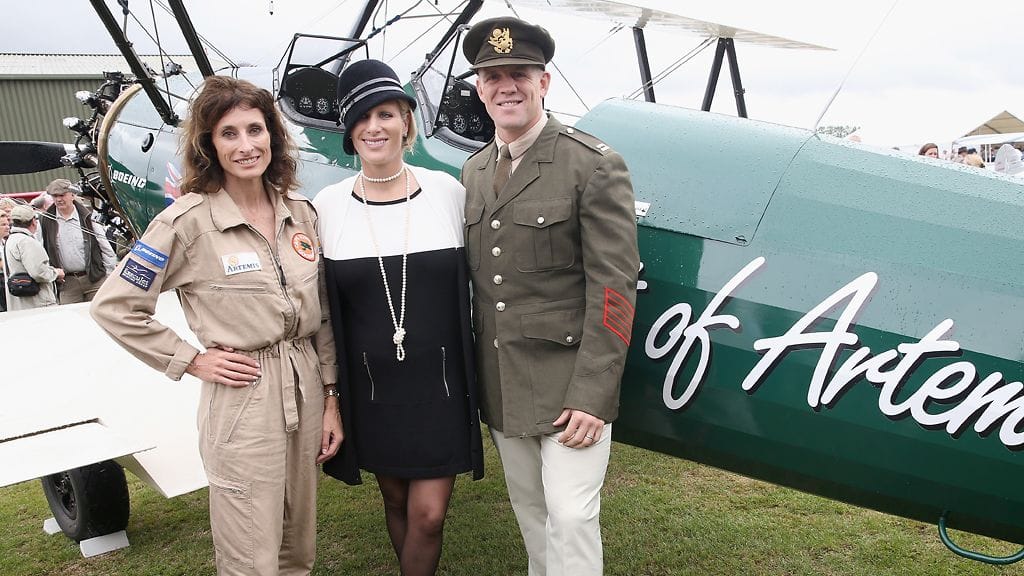 Tracey Curtis-Taylor, Zara Phillips ja Mike Tindall.