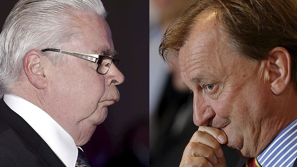 Kalervo Kummola ja Hjallis Harkimo.