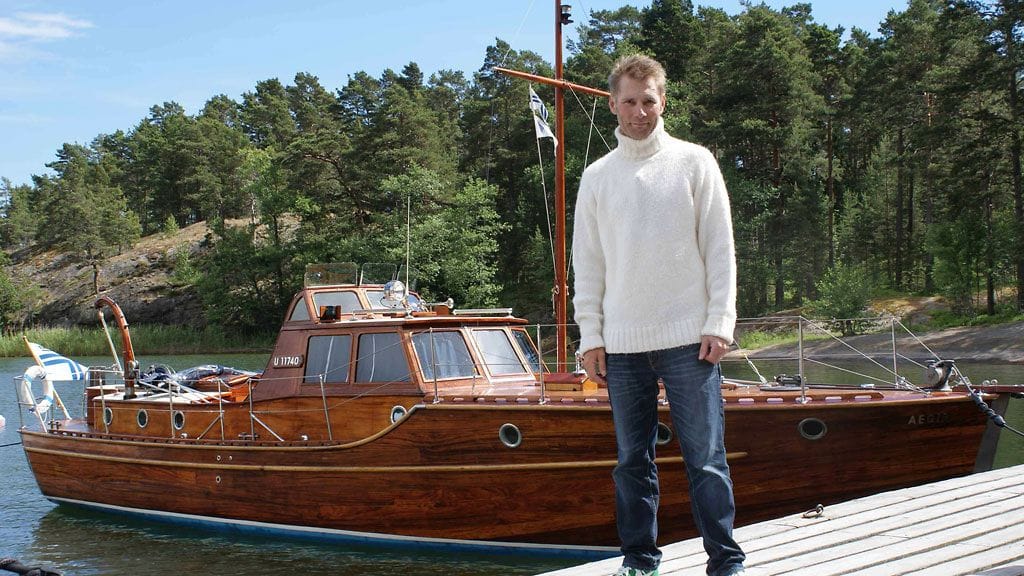 Harri Syrjänen nähdään Saaristoruokaa-ohjelmassa.