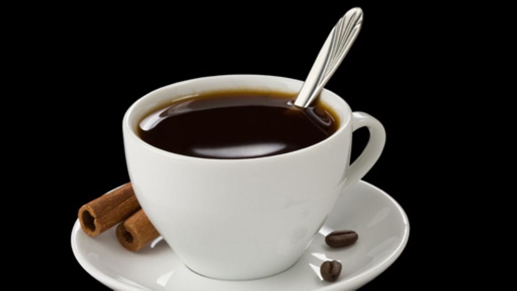 Kahvi pitää mielen iloisena.