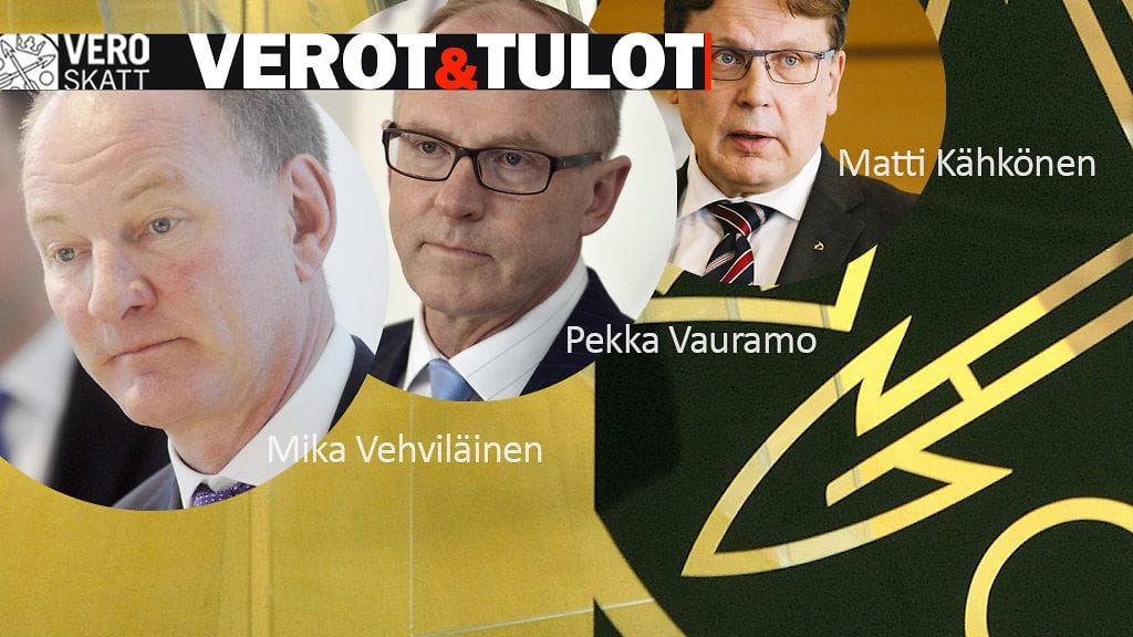 Mika Vehviläinen, Pekka Vauramo ja Matti Kähkönen.
