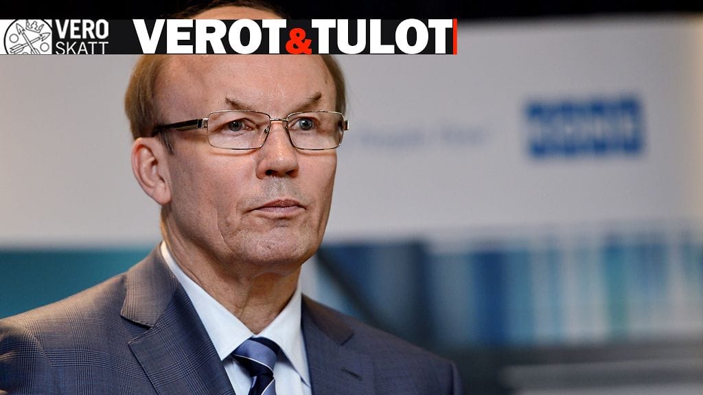 Matti Alahuhdan ansiotulot olivat 3,4 miljoonaan euroa. Lisäksi Alahuhta sai pääomatuloja yli 700 000 euroa.