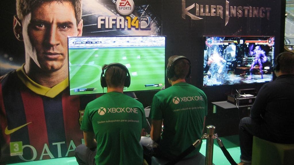 XBox One pelaamista.jpg