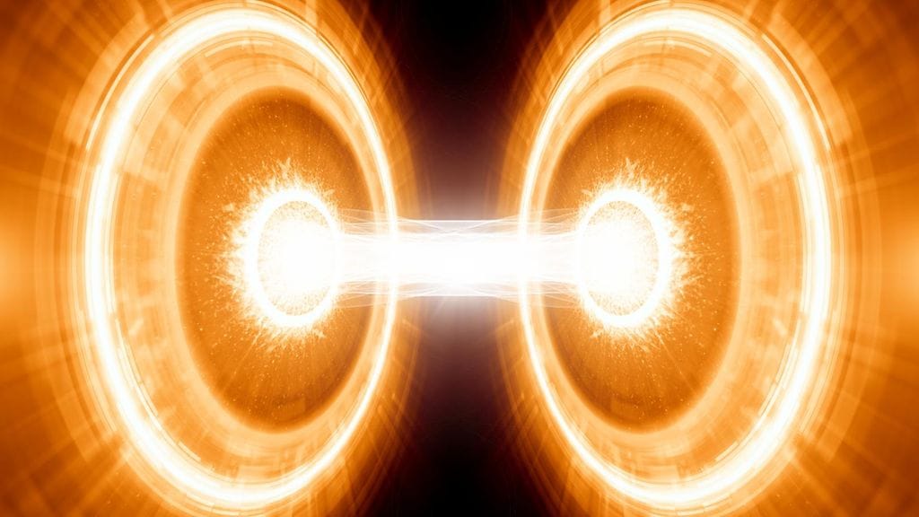 Pentti Haikonen ei usko, että oikeaa materiaalia saataisiin teleportoitua. Kuvituskuva.