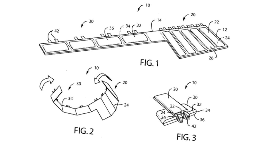 Nokian akkupatentti. Kuvakaappaus Nokia Power User -sivustolta.