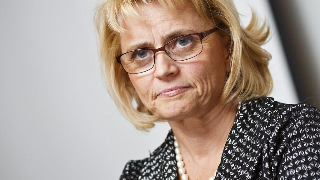 Sisäministeri Päivi Räsänen.