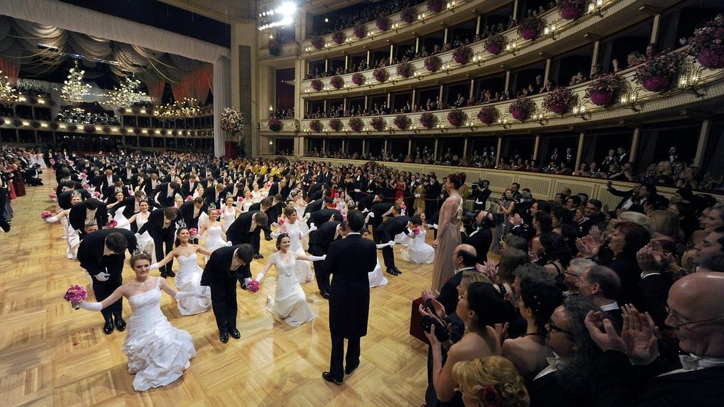 Wienin Opera Ball -tanssiaiset vuonna 2013.