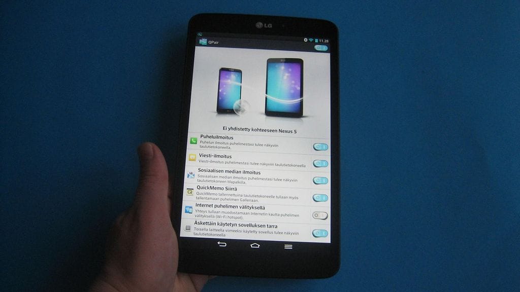 LG Gpad 8.3 -tabletti