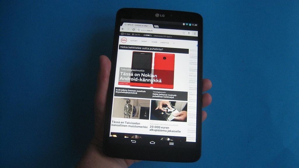 LG Gpad 8.3 -tabletti