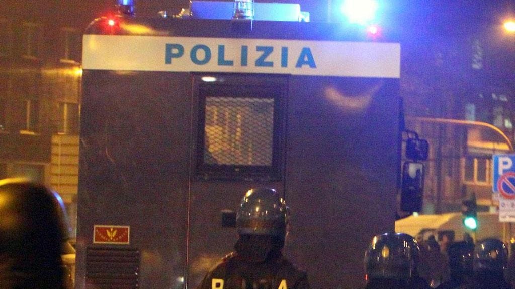 Kuvituskuvaa italialaisesta poliisiautosta.