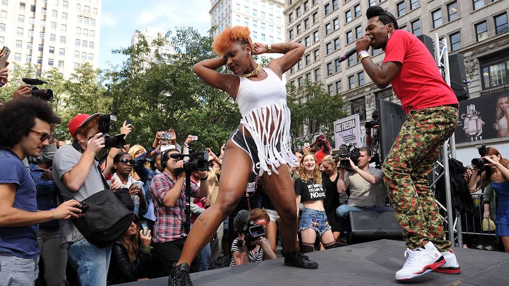 Big Freedia Twerking Event, 2013