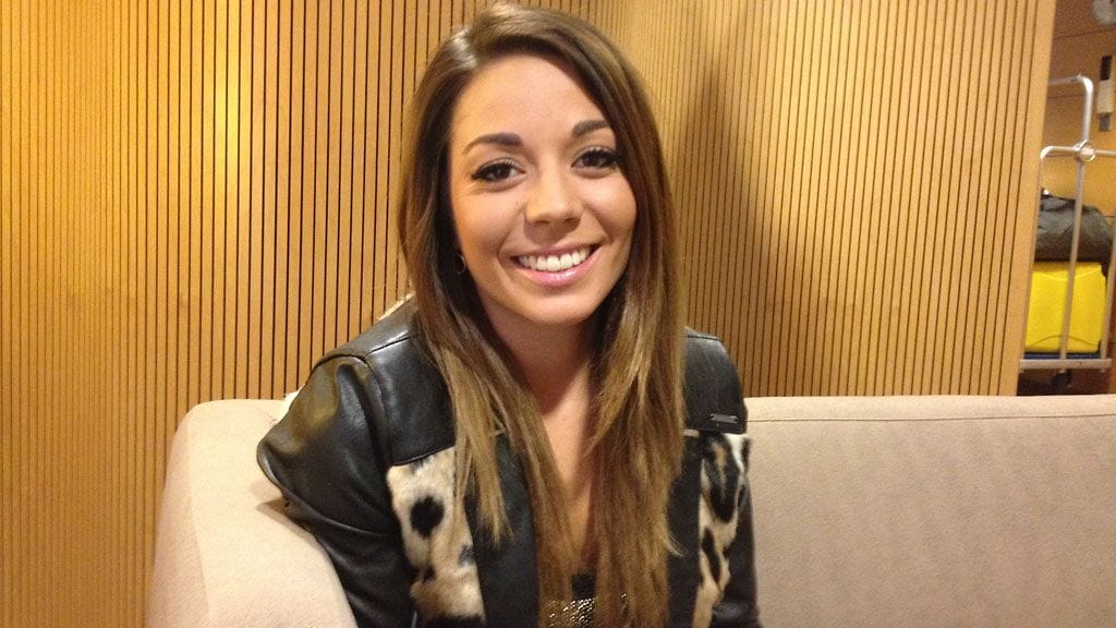 Amanda Harkimo osallistui Sami Kurosen juhlalähetykseen.