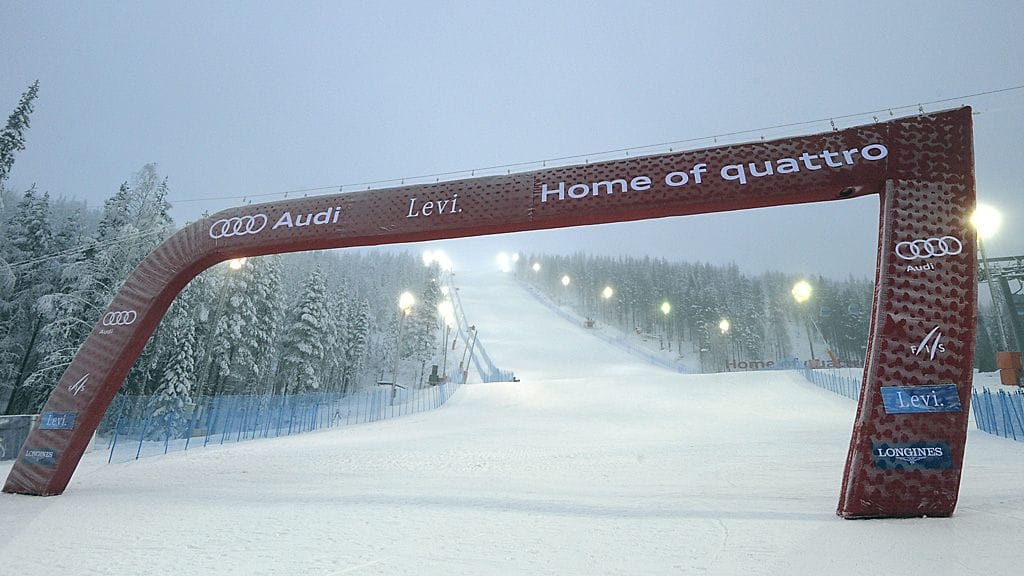 Levin maailmancupin rinne.