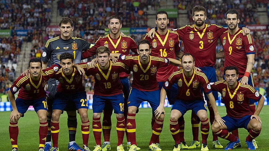 Espanja kohtasi MM-karsintaottelussa Georgian lokakuussa.