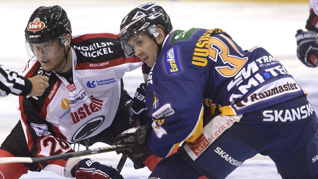 Ässät ja Lukko iskevät runkosarjassa kuusi kertaa yhteen.