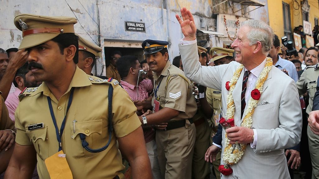 Charles liikkui rennosti Kochin kaduilla.