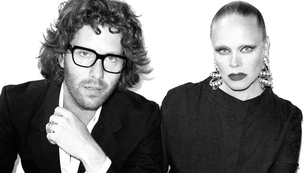 Pariskunta Northern Women in Chanel -kirjan takana: Peter Farago ja Ingela Klemetz Farago.