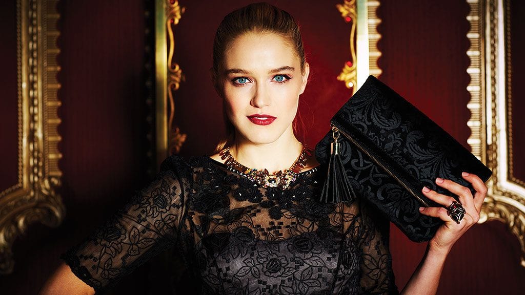 Clarksin ensi kauden look on dramaattisen musta.