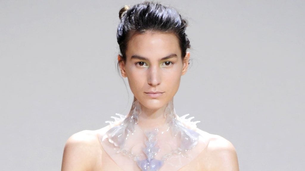 Iris Van Herpen on käyttänyt haute couture -mallistossaan hyväkseen 3D-printtausta.