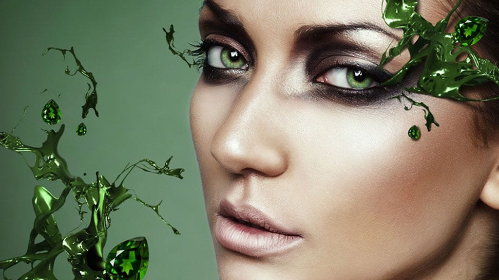 Katy Perry säteili punaisella matolla smaragdinvihreässä.