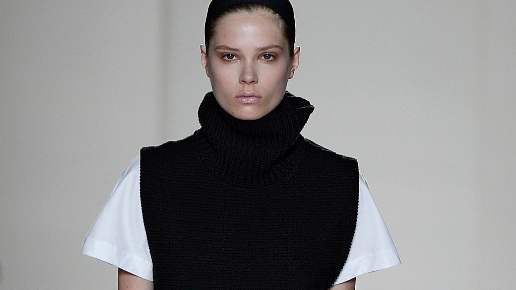 Victoria Beckhamin uusin mallisto esiteltiin New Yorkin muotiviikoilla.