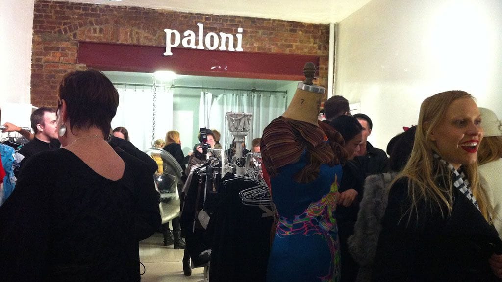 Palonin avajaiset keskiviikkona 13.2. keräsivät paikalle suomalaisesta muodista ja suunnittelusta kiinnostuneita