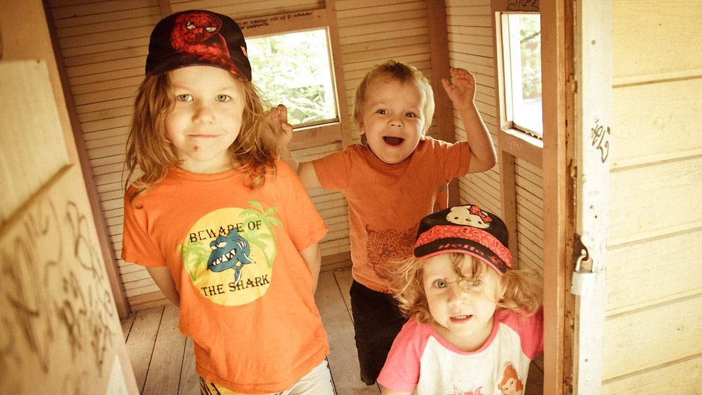 Alex, Sarafina ja Kristofer Eteläniemi