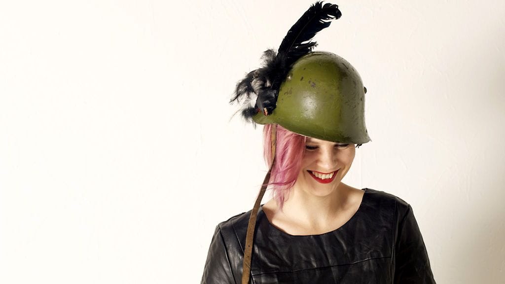 Trashionista Outi Pyy.