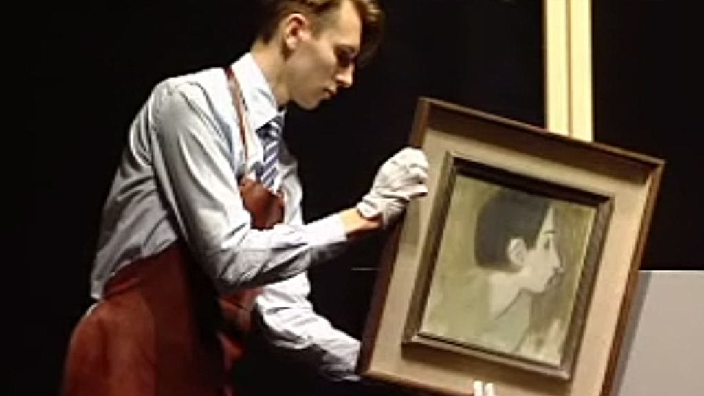 Bukowskin aarteet: Modernismin aika. Helene Schjerfbeckin maalaama muotokuva.