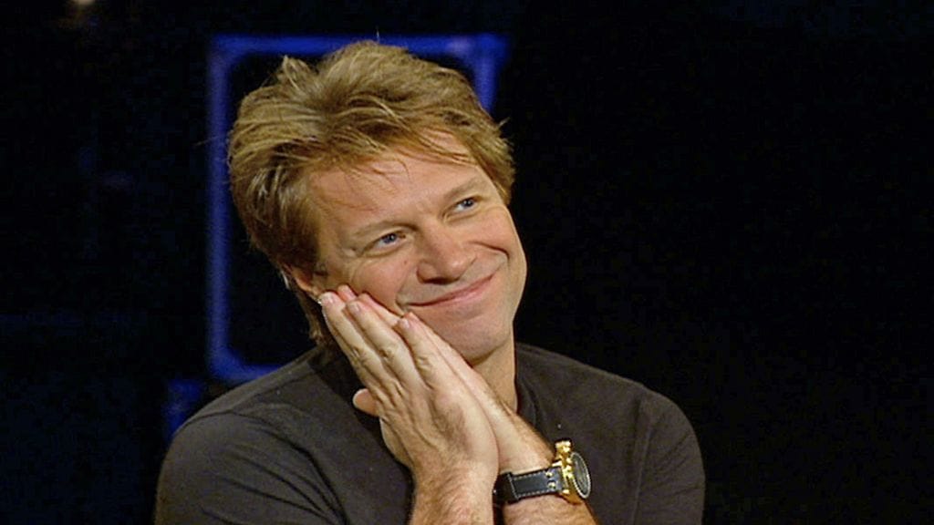 Jon Bon Jovi oli yhtyeensä kanssa James Liptonin haastateltavana.