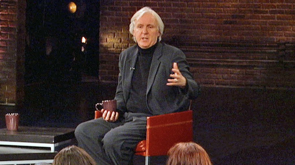 James Liptonin vieraaksi saapuu elokuvaohjaaja James Cameron.