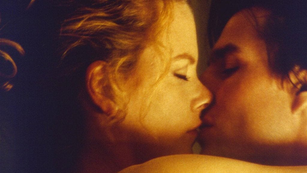 Nicole Kidman ja Tom Cruise Eyes Wide Shutissa.