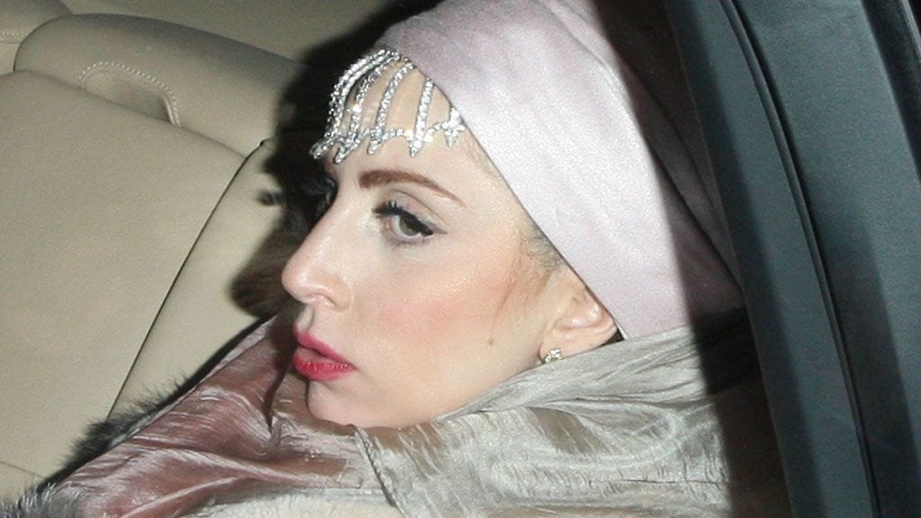 Lady Gaga Lontoossa syyskuussa 2012