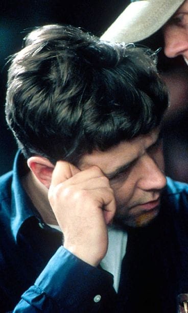 Russell Crowe elokuvassa Kaunis mieli.