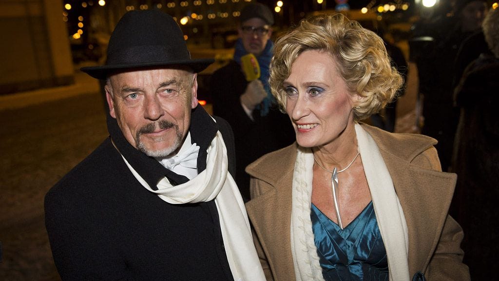 Björn Weckström Kalevala Korun uuden myymälän avajaisissa 2012.