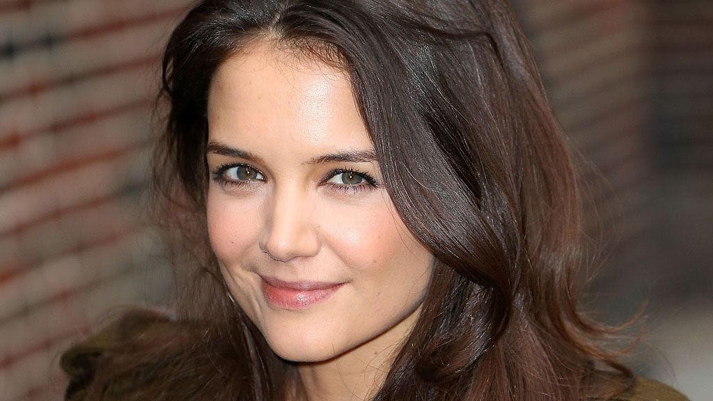 Katie Holmeson tunnettu luonnollisesta kauneudestaan.