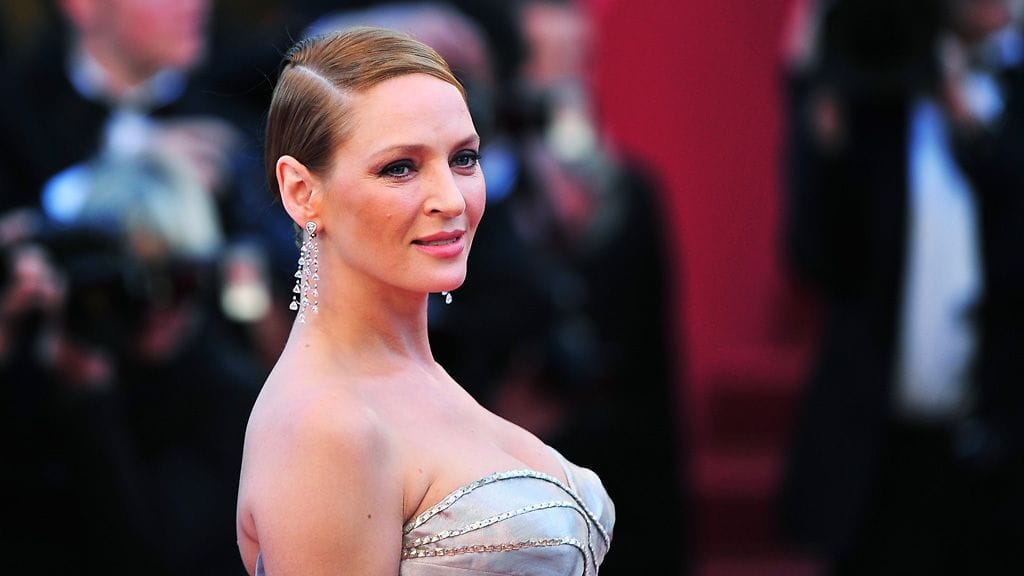 Uma Thurman Cannesin elokuvafestivaaleilla 26.5.2013.