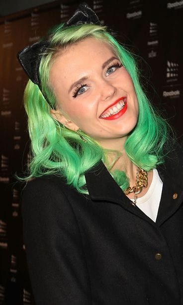 Bonnie Strange vieraili Patrick Mohr Meets Reebok Classic Autumn/Winter 2013/14 -muotinäytöksessä.