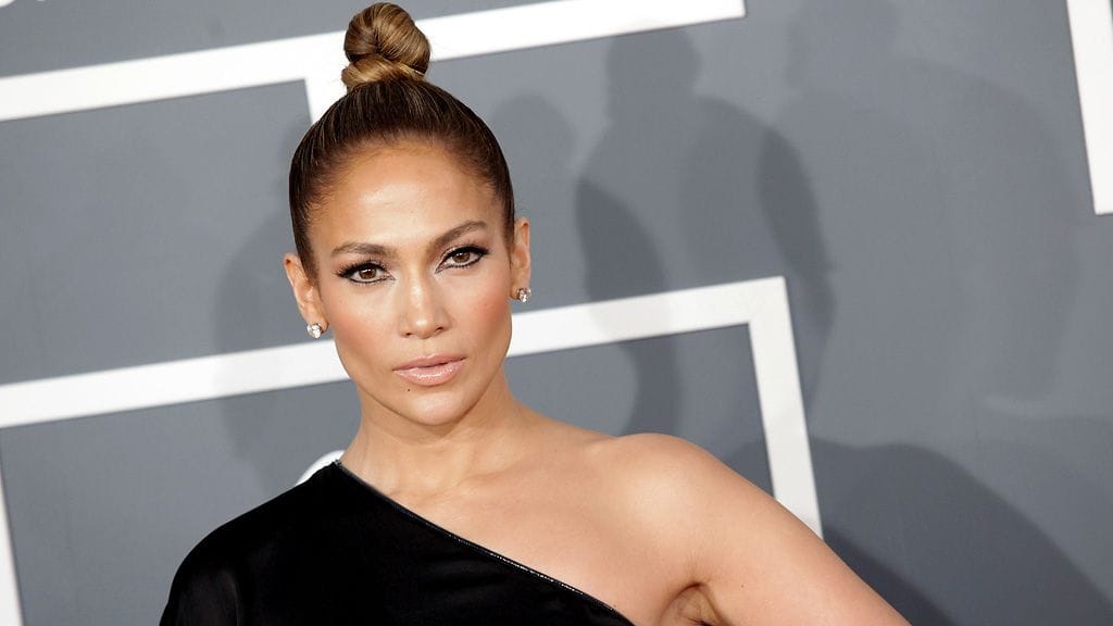 Jennifer Lopez vuoden 2013 Grammy-gaalassa.