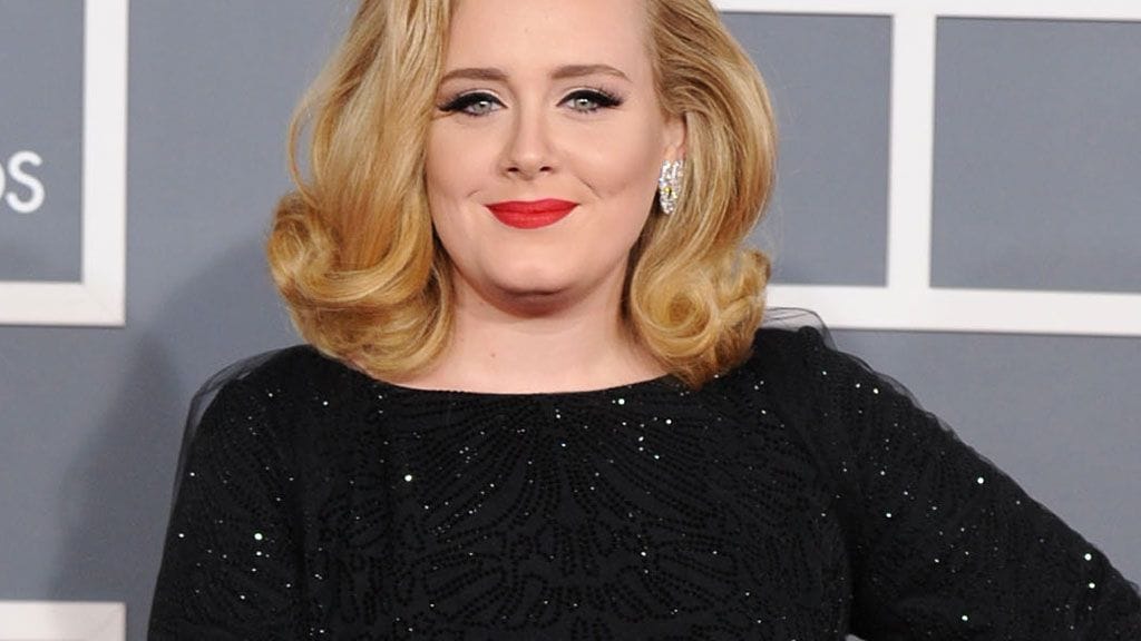 Adele 13.1. Golden Globe -gaalassa.