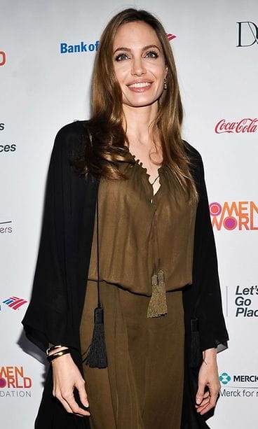 4.4.2013: Angelina Jolie Women in the World -tapahtumassa.