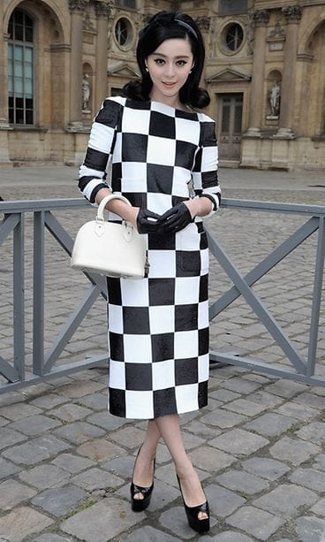 Louis Vuitton Pariisin muotiviikko 2013 Fan Bingbing