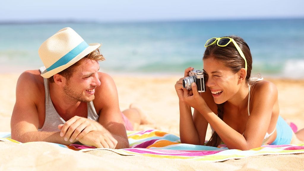 Hyvästä lomakuvasta löytyy tunnelmaa.