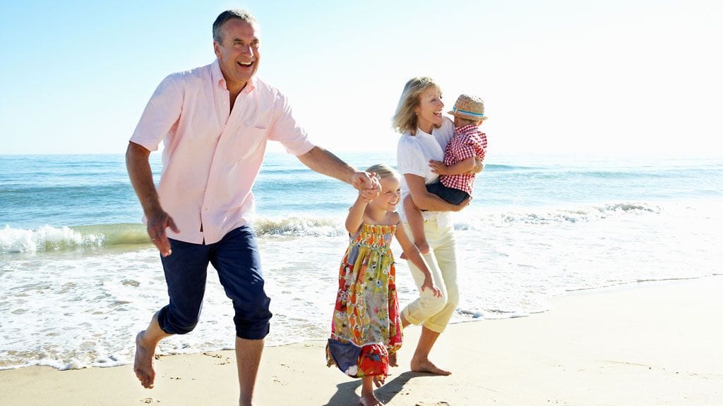 3G-matkailussa perhe matkustaa useassa sukupolvessa.