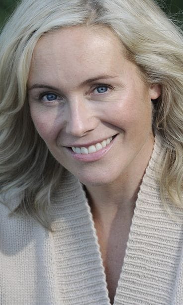 Anne Kukkohovi ilman meikkiä Helsingissä tiistaina 4. syyskuuta 2012.