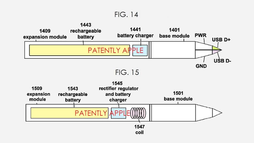 Applen stylus-kynää havainnollistava kuva. Kuva: Patently Apple