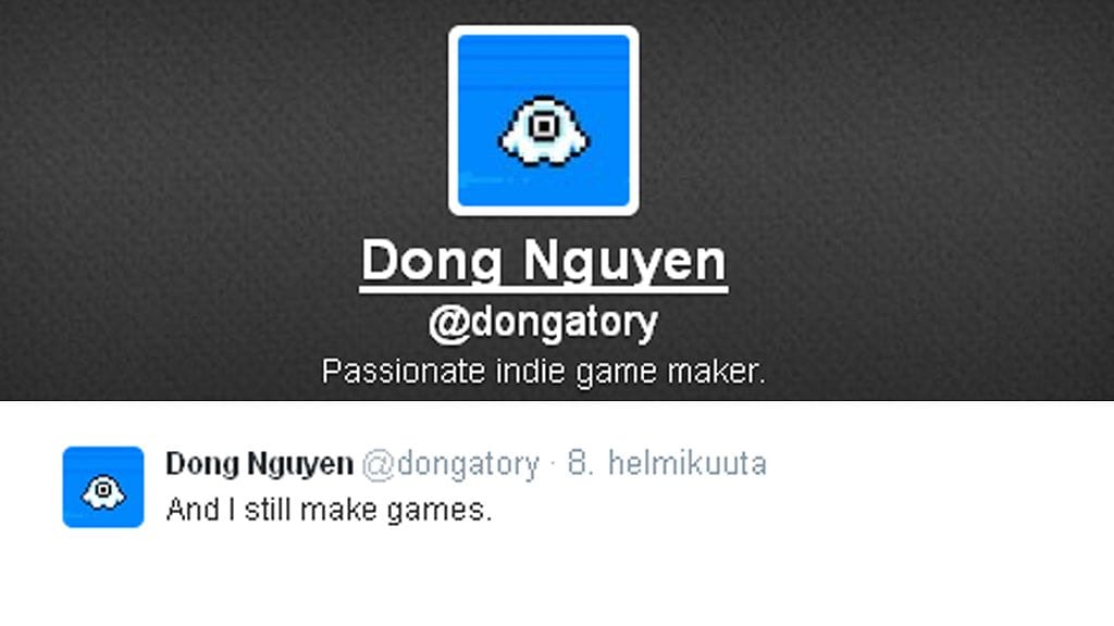 Vietnamilaisen Dong Nguyenin Twitter-tili. Kuvamanipulaatio.