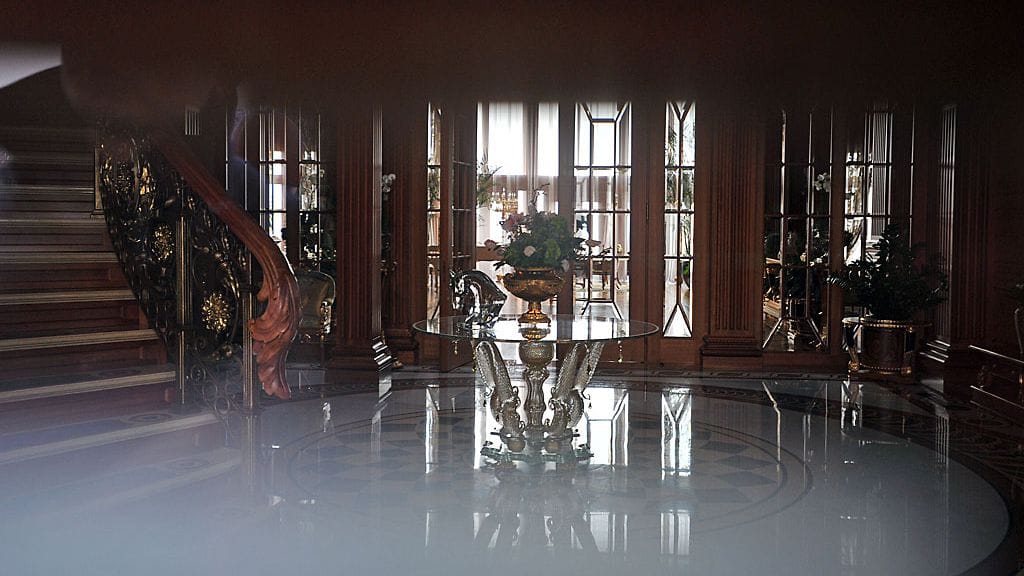 Janukovitshin asunto sisältä.