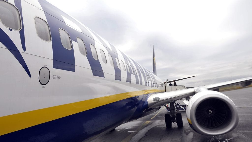 Lentoyhtiö Ryanairin mukaan virheen oli tehnyt Swissport, joka vastaa tarkastuksista  portilla.