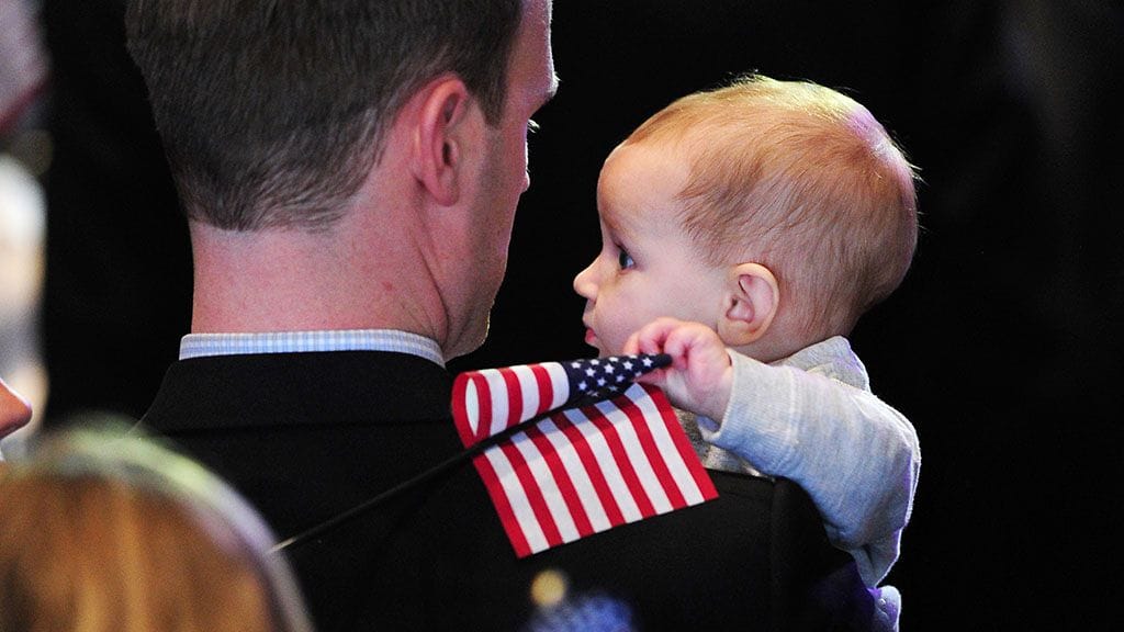 Romneyn kannattajia vaalivalvojaisissa Bostonissa, Massachusettsissa